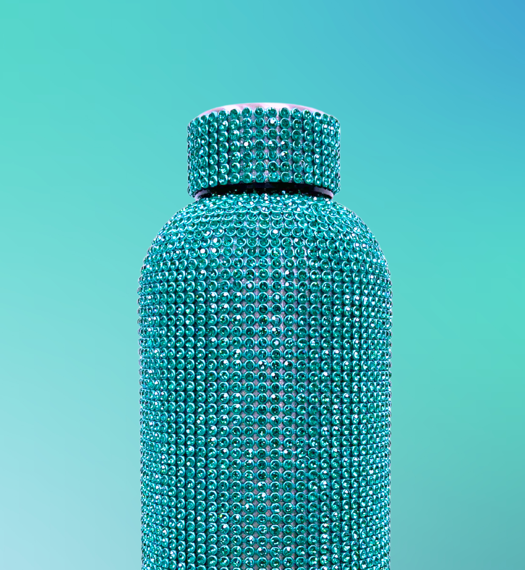 Crystal Water Bottle | Rainbow Zigzag Elite Classic 750ML/25oz